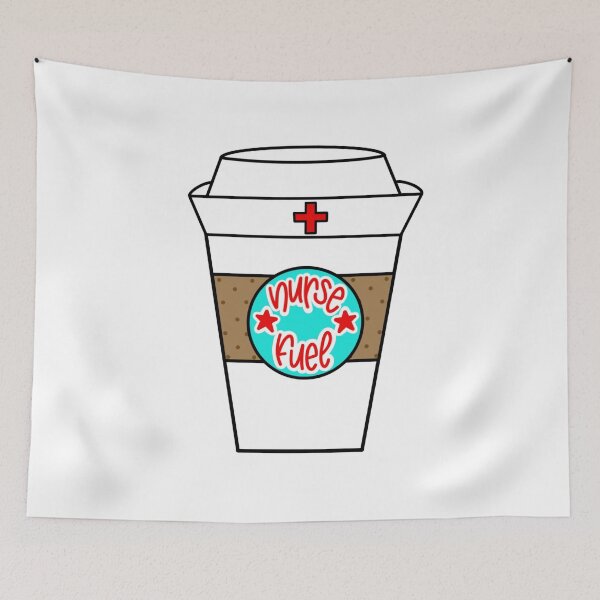 Item preview, Nurse Fuel Coffee Design  designed and sold by MaggieEDoodles.