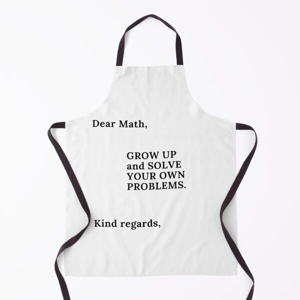 Item preview, funny math grow up and solve your own problems designed and sold by ShopSpot.