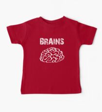 BRAINS by Zombie Ghetto Baby Tee