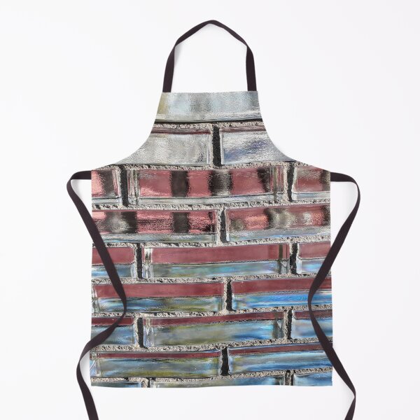 Item preview, Pink and Blue Glass Wall designed and sold by Tanja Dianova.