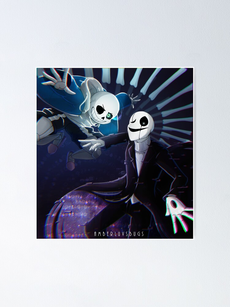 Lord X!Gaster poster Poster for Sale by pingupongo