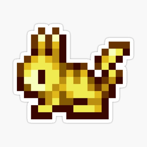 Terraria Volt Bunny Pet Sticker By Tippen Redbubble