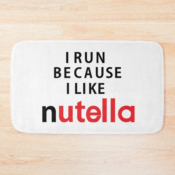 Item preview, I run because i like nutella  designed and sold by PeterSS.