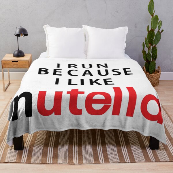 Item preview, I run because i like nutella  designed and sold by PeterSS.
