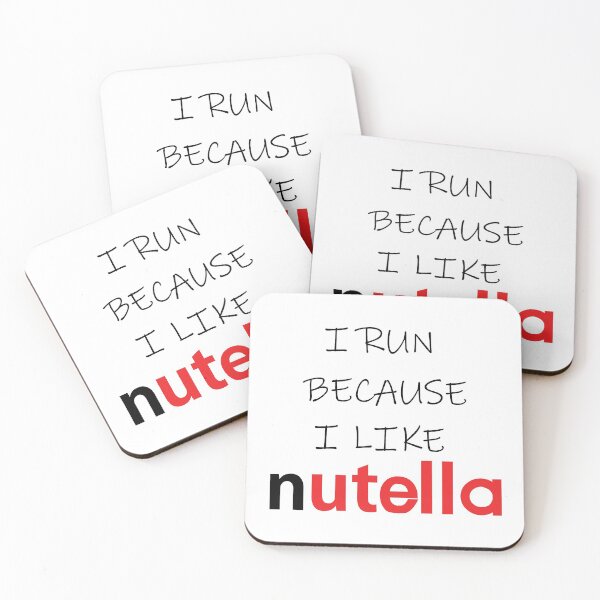 Item preview, I run because i like nutella  designed and sold by PeterSS.