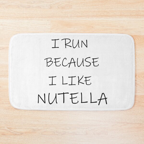 Item preview, I run because i like nutella  designed and sold by PeterSS.