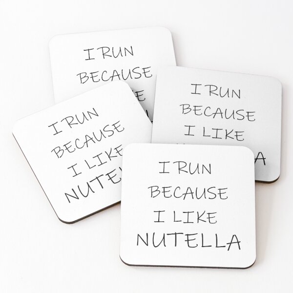 Item preview, I run because i like nutella  designed and sold by PeterSS.