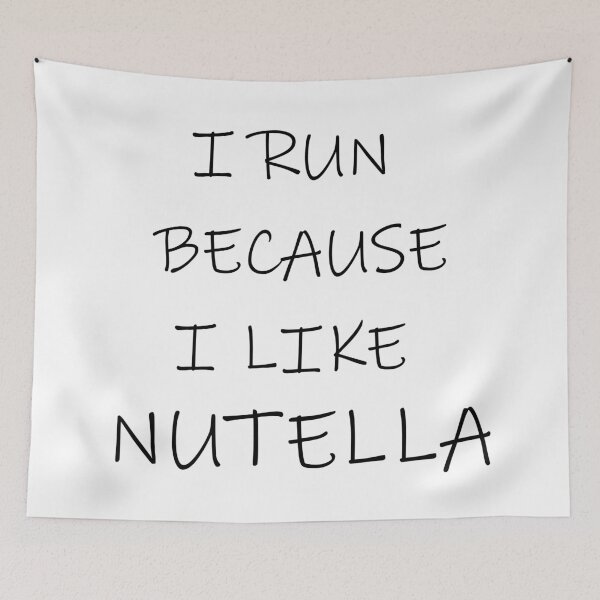 Item preview, I run because i like nutella  designed and sold by PeterSS.