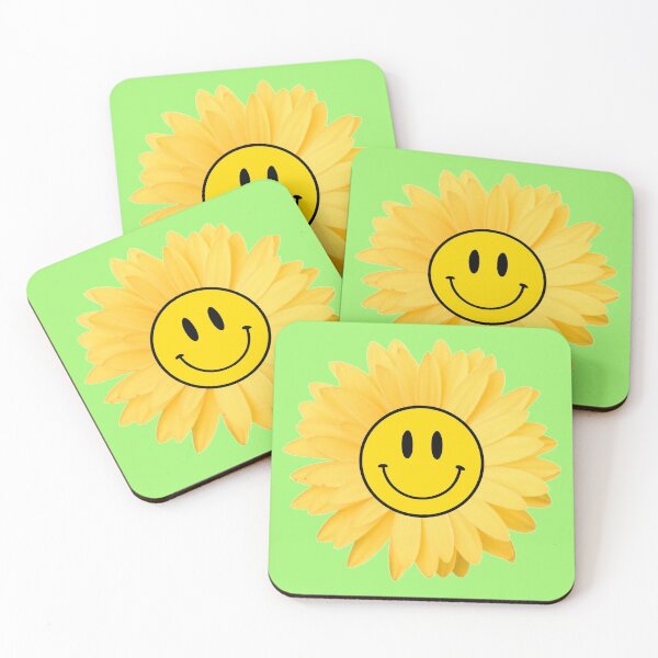 Item preview, Sunflower | Happy Face | Green |  designed and sold by HappyFaceCo.