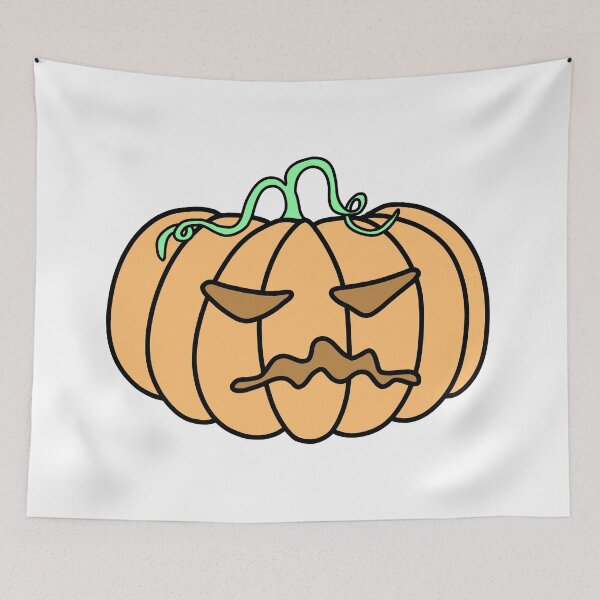 Item preview, Angry Halloween Pumpkin  designed and sold by Puffoo.