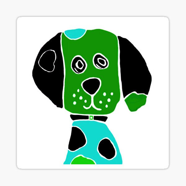 Item preview, Green Beagle designed and sold by Leanne Morin.