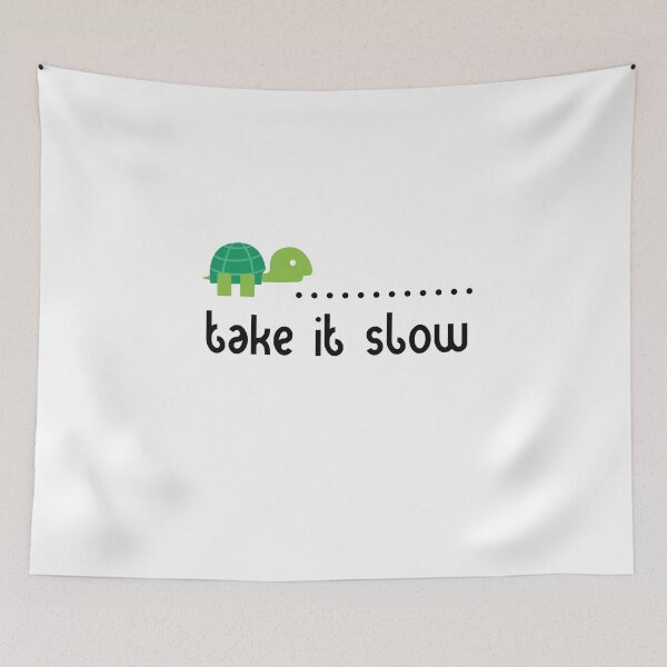 Item preview, take it slow little turtle designed and sold by TheMattDesigns.