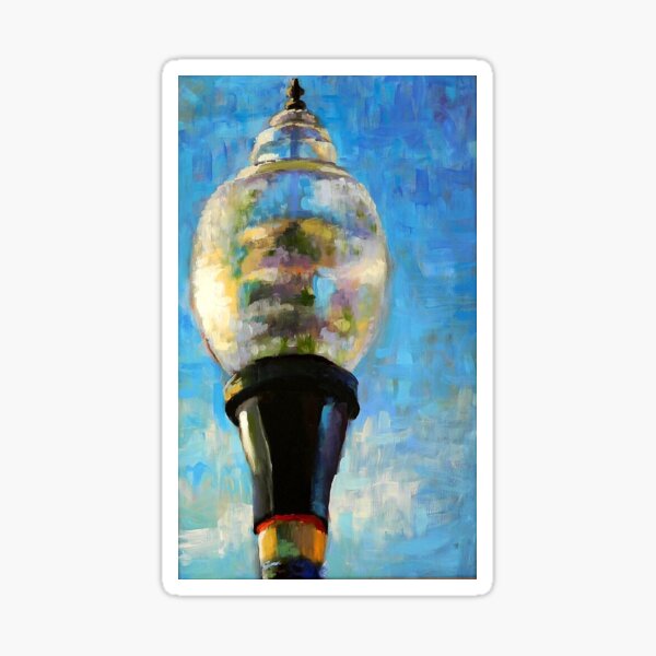 Lightpost Sticker
