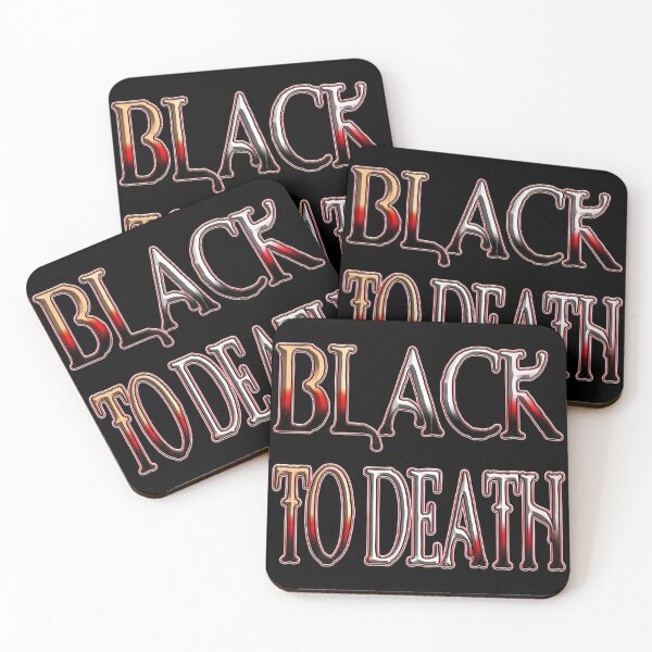 Item preview, BLACK TO DEATH HALLOWEEN designed and sold by Ralek.