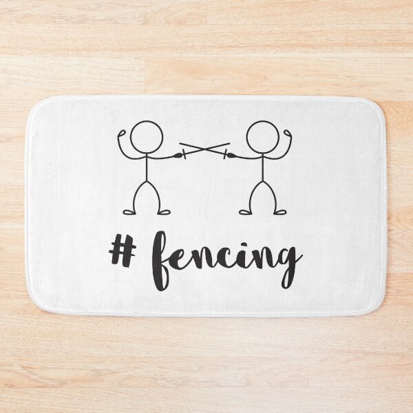 Item preview, Hashtag Fencing, With Stickmen Fencing designed and sold by 4AllTimes.
