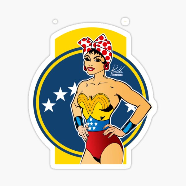 Pan woman Sticker