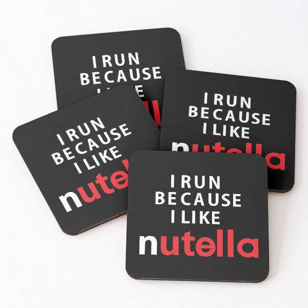 Item preview, I run because i like nutella  designed and sold by PeterSS.