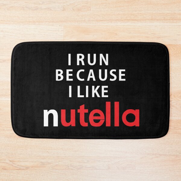 Item preview, I run because i like nutella  designed and sold by PeterSS.