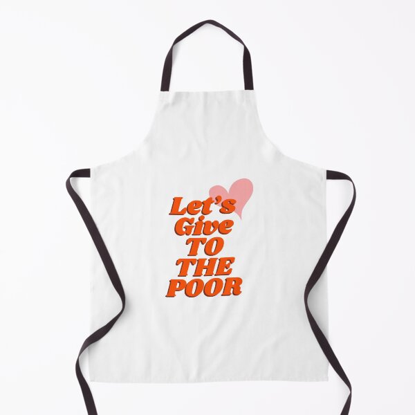 Item preview, Let’s Give To The Poor Heart Typography Message designed and sold by IBMClothing.