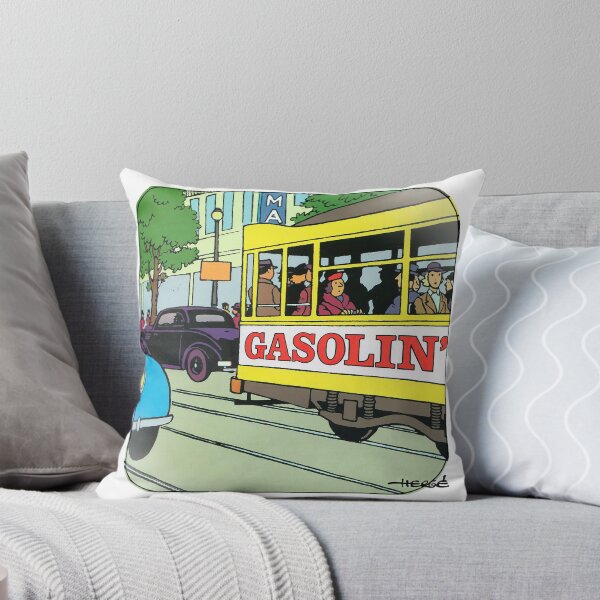 Aperçu de l'œuvre Le premier album de Gasolin, Hergé tegning. créée et vendue par PrintPit.