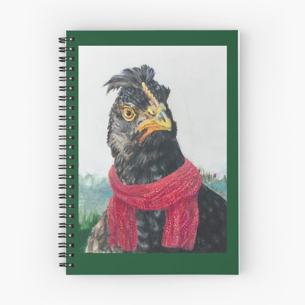 Item preview, Tomatillo the Olive Egger Chicken, Holiday Style designed and sold by jenesaiscluck.