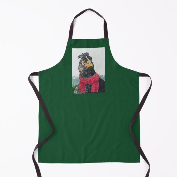 Item preview, Tomatillo the Olive Egger Chicken, Holiday Style designed and sold by jenesaiscluck.