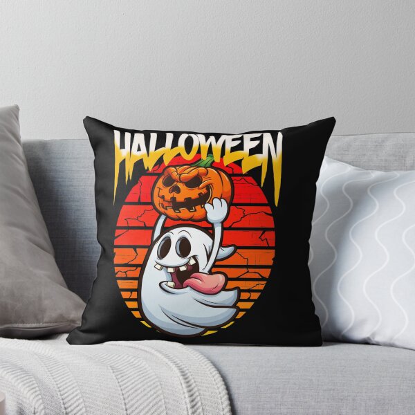 Item preview, Happy Halloween 2020 New Retro Pumpkin Ghost  designed and sold by Tatt-Hooligans.