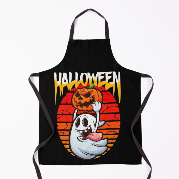 Item preview, Happy Halloween 2020 New Retro Pumpkin Ghost designed and sold by Tatt-Hooligans.