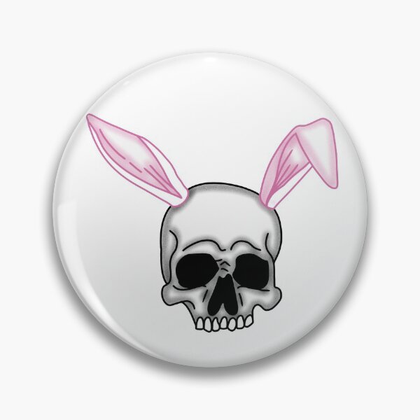 Item preview, Playbunny Ear Skull  designed and sold by designedsyddd.
