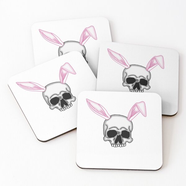 Item preview, Playbunny Ear Skull  designed and sold by designedsyddd.