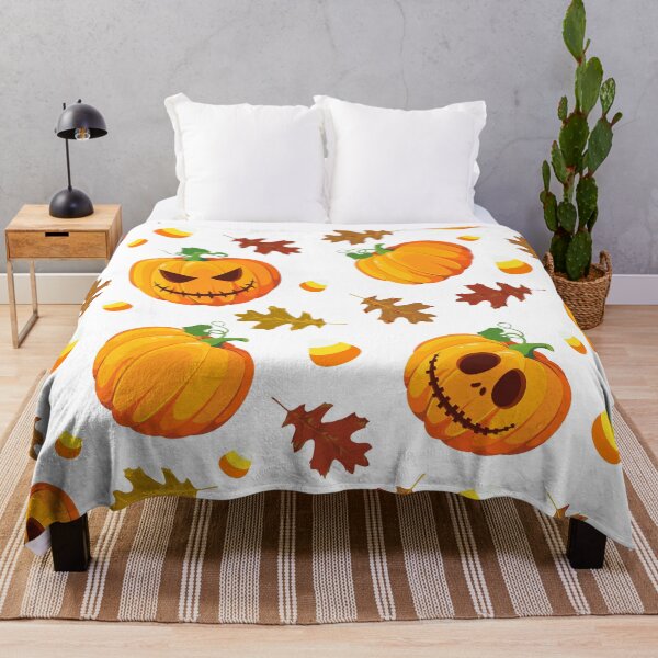 Item preview, Pumpkin Fall Halloween Seamless Repeat Pattern designed and sold by JaneApril.