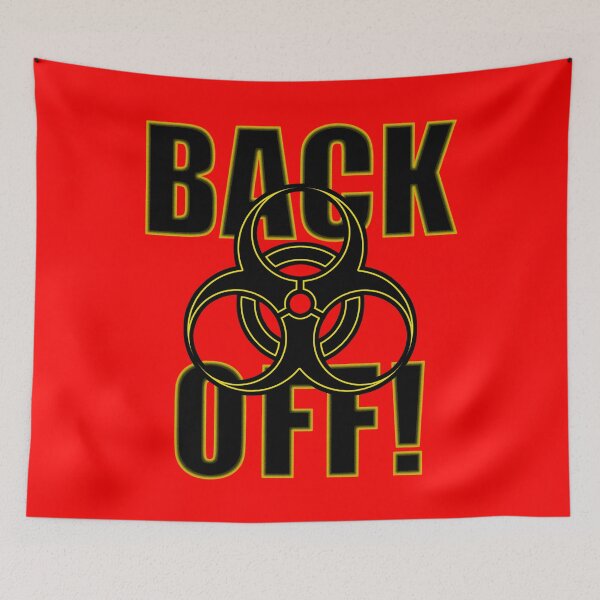 Item preview, BACK OFF! Keep the Distance! designed and sold by Jukka Heilimo.