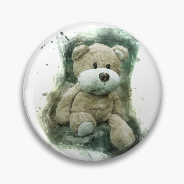 Artikelvorschau, WATERCOLOR TEDDY BEAR entworfen und verkauft von OmaxO.