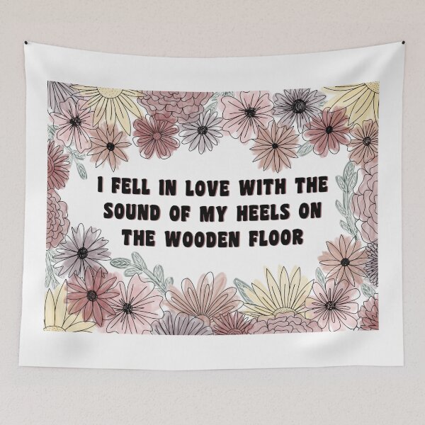 Item preview, I Fell In Love With The Sound Of My Heels On The Wooden Floor designed and sold by mbusfield.