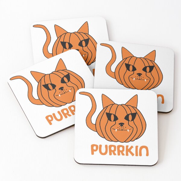 Item preview, Halloween purrkin. Cat shaped pumpkin. designed and sold by ReluctantChickn.