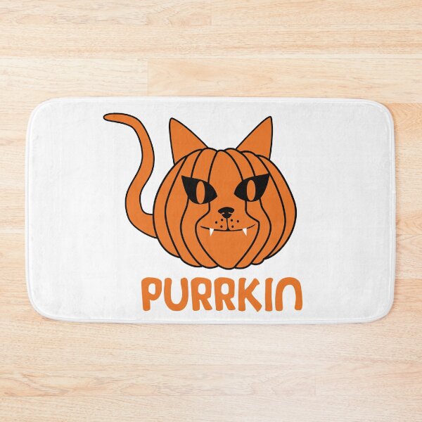 Item preview, Halloween purrkin. Cat shaped pumpkin. designed and sold by ReluctantChickn.