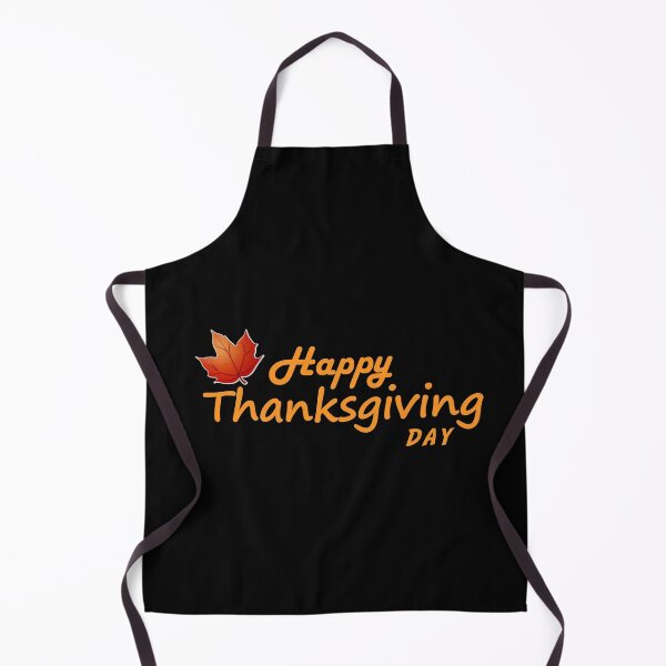 Item preview, Orange & Black HAPPY ThanksGiving For Your Gift designed and sold by Art Wear Nation.