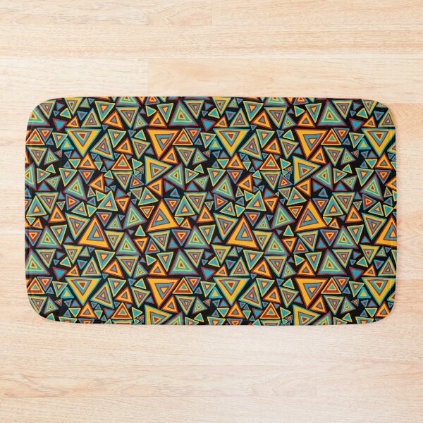 Item preview, Colorful triangles' world designed and sold by kira-culufin.