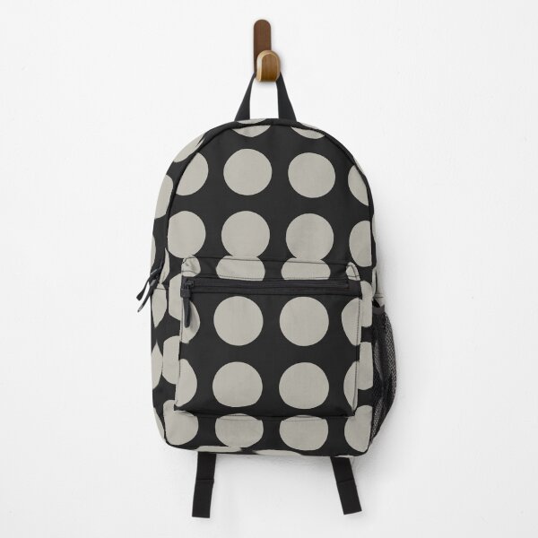 Item preview, Black and Taupe Polka Dots Geometric Repeating Pattern designed and sold by James Prince.