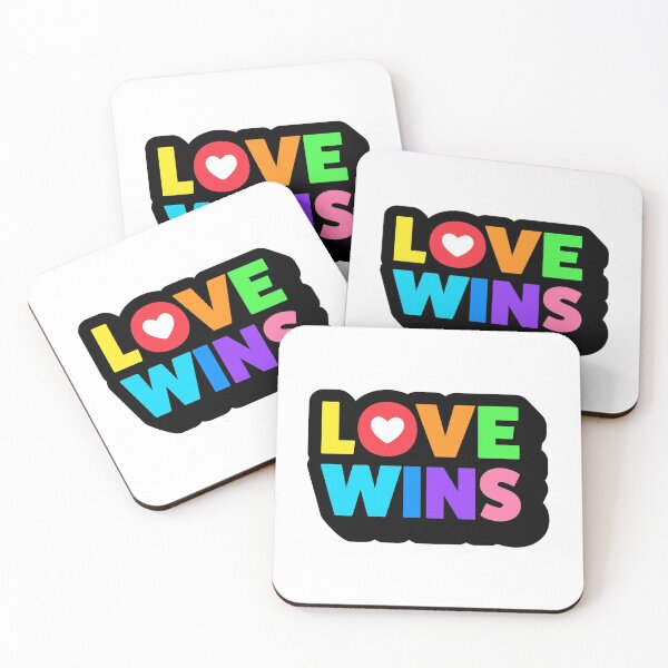 Item preview, LOVE WINS designed and sold by Apparent Design.