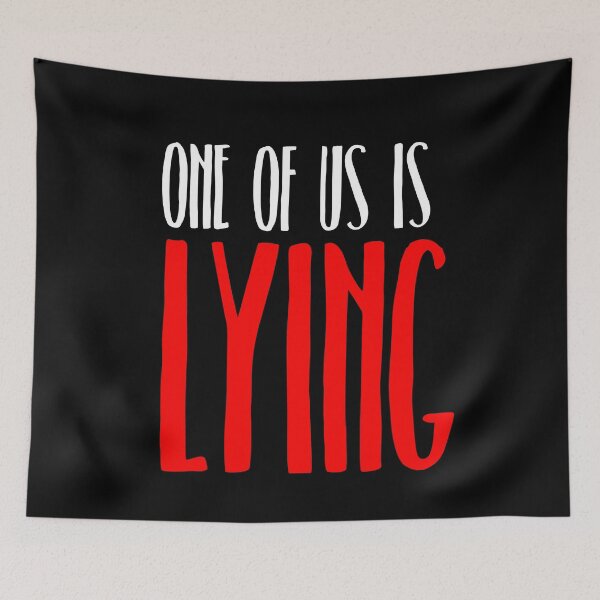 Item preview, One of Us is Lying designed and sold by tinyteacups.