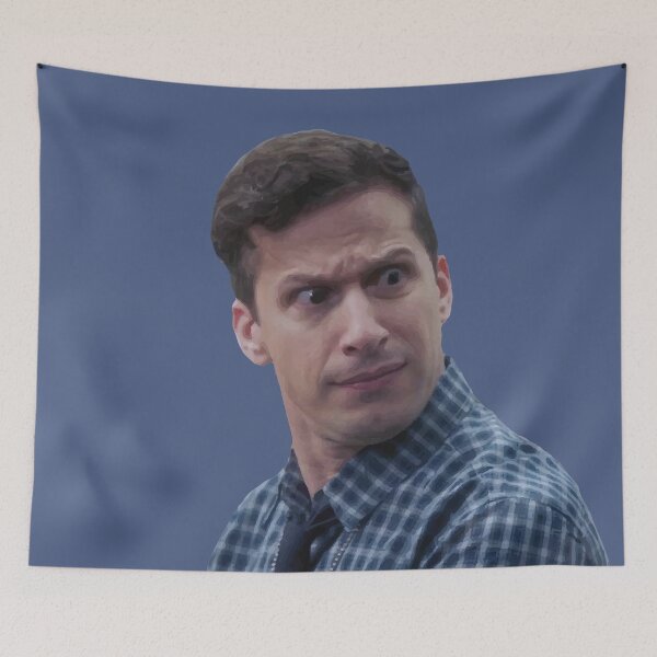 Item preview, detective Jake peralta Brooklyn nine nine b99 confused designed and sold by calamity02.