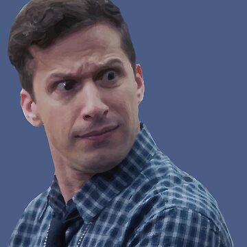 Artwork thumbnail, detective Jake peralta Brooklyn nine nine b99 confused by calamity02