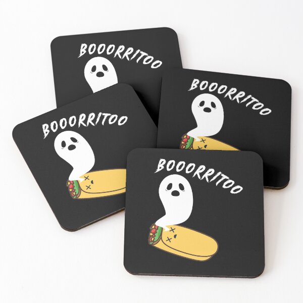 Item preview, BOOORRITOO, FUNNY SPOOPY BURRITO HALLOWEEN GHOST PUNS designed and sold by TheFirstOne.