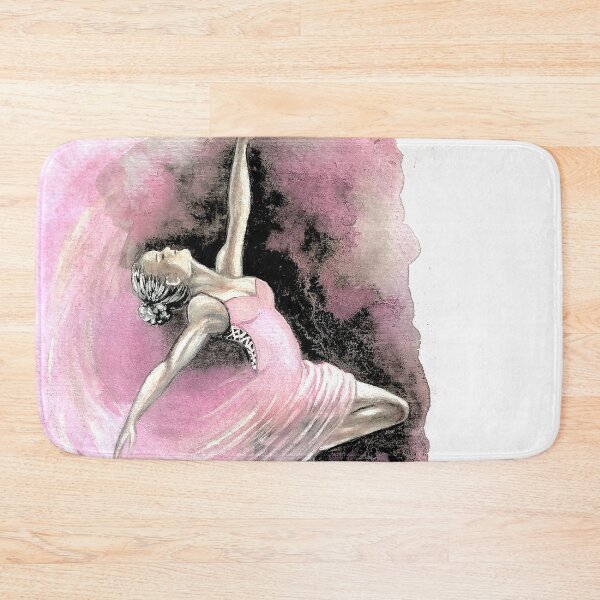 Item preview, Pink Ballerina IV original watercolor painting designed and sold by GittaG74.