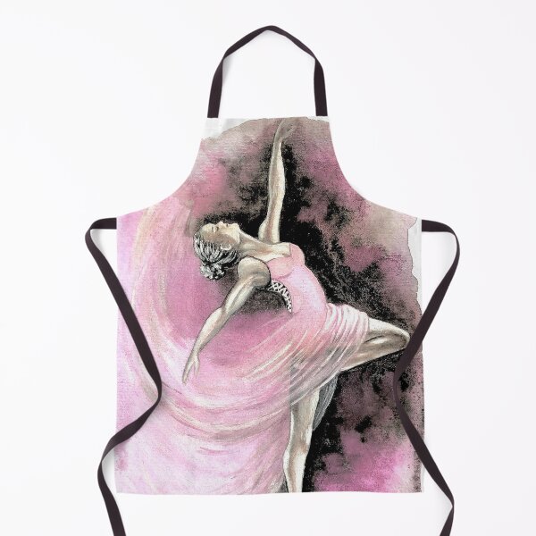 Item preview, Pink Ballerina IV original watercolor painting designed and sold by GittaG74.