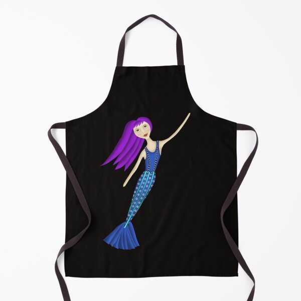 Item preview, Sweet Floating Mermaid designed and sold by lacitrouille.