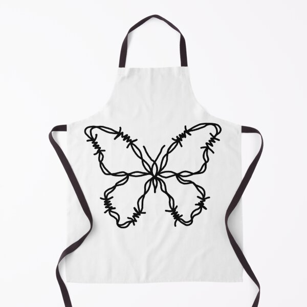 Item preview,  black Barbed wire butterfly  designed and sold by designedsyddd.