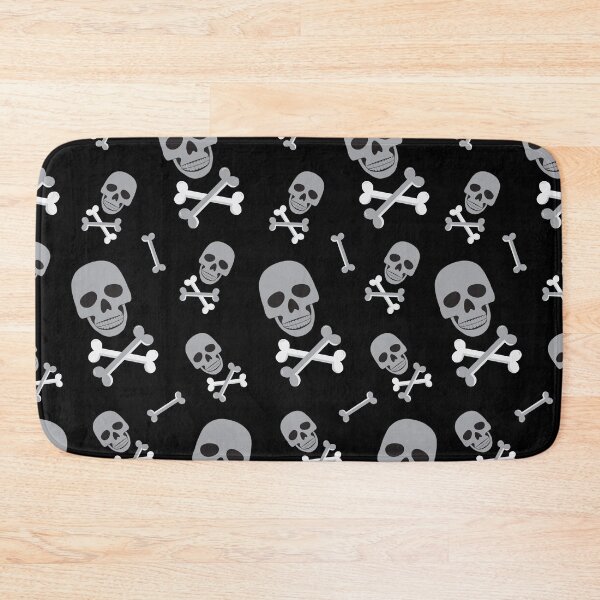 Item preview, Halloween Skull and Bone Seamless Repeat Pattern  designed and sold by JaneApril.