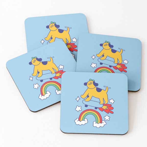 Item preview, Dog Flying On A Skateboard designed and sold by obinsun.